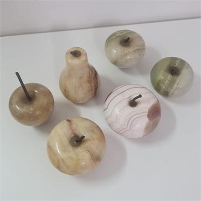 סט פירות מאבן טבעית