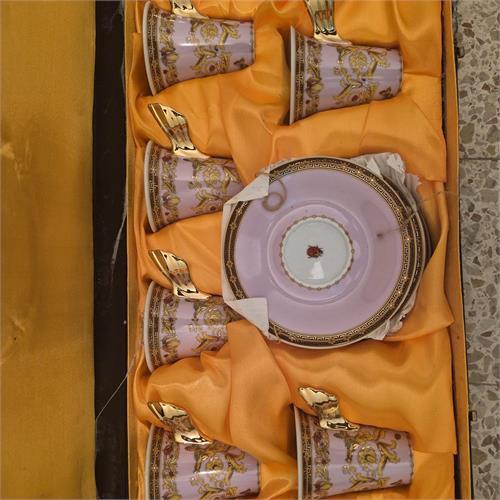 סט קפה מקורי Versace Rosenthal  Le Jardin de Versace  12 