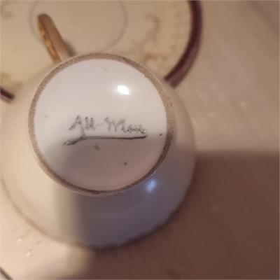 סט אירוח פורצלן "וינה העתיקה" (Alt Wien) – Antique Patina