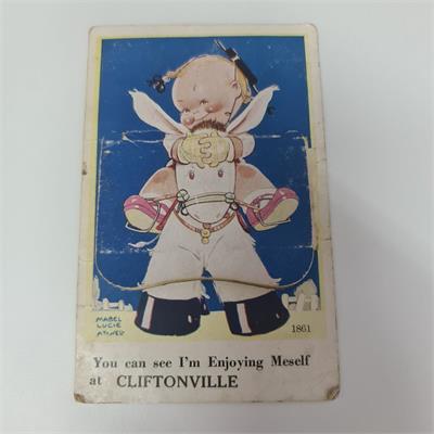 גלויה מתקפלת מקורית מבריטניה