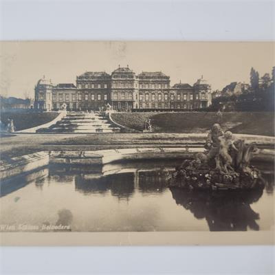 גלויה צבאית נדירה ממלחמת העולם הראשונה (1915) – וינה 