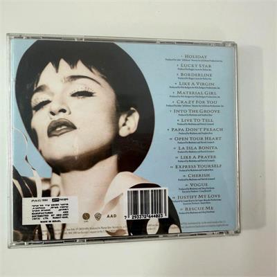 מדונה - The Immaculate Collection (האוסף הנצחי) CD