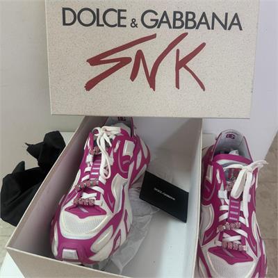 למכירה: סניקרס Dolce & Gabbana "כמו חדשות" – דגם לבן/ורוד