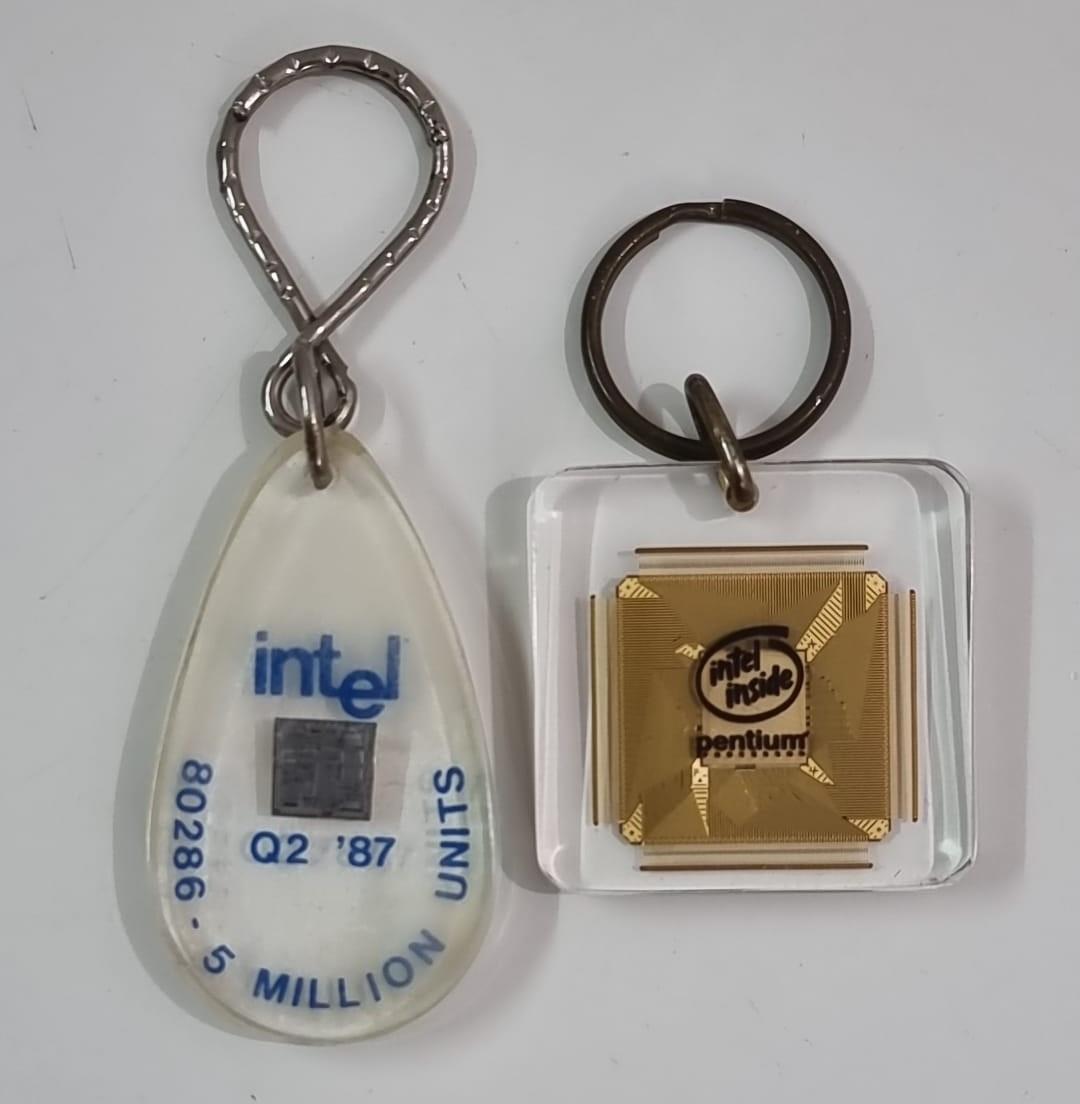 מחזיקי מפתחות נדירים של אינטל