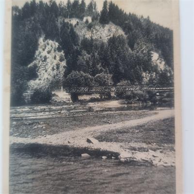 גלויה היסטורית נדירה (1923) ממושחינה (Muszyna) לפאלניצה