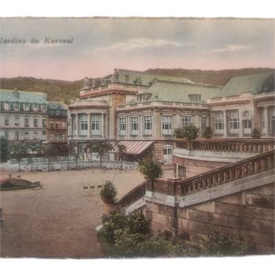 גלויה היסטורית מקורית משנת 1922 – ספא (Spa), בלגיה