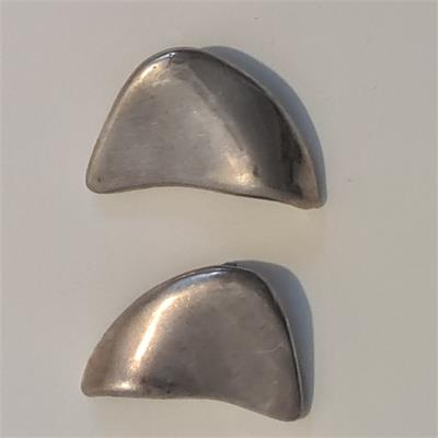 זוג עגילי קליפ וינטג’ מכסף סטרלינג 925