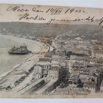 גלויה היסטורית נדירה מניס (1903) – Belle Époque 