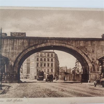 גלויה היסטורית נדירה רחוב סולץ (Ul. Solec) – וורשה, 1932