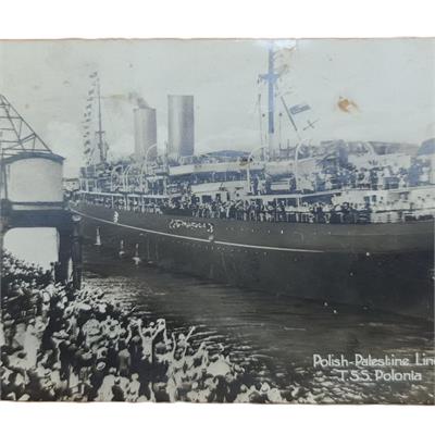 גלויית "פולוניה" משנת 1934