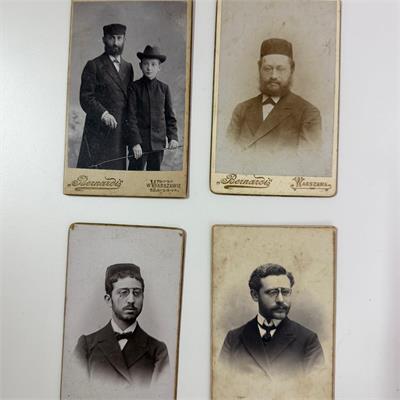 אוסף צילומי סטודיו גברים פולניים עתיקים בין מלחמות עולם