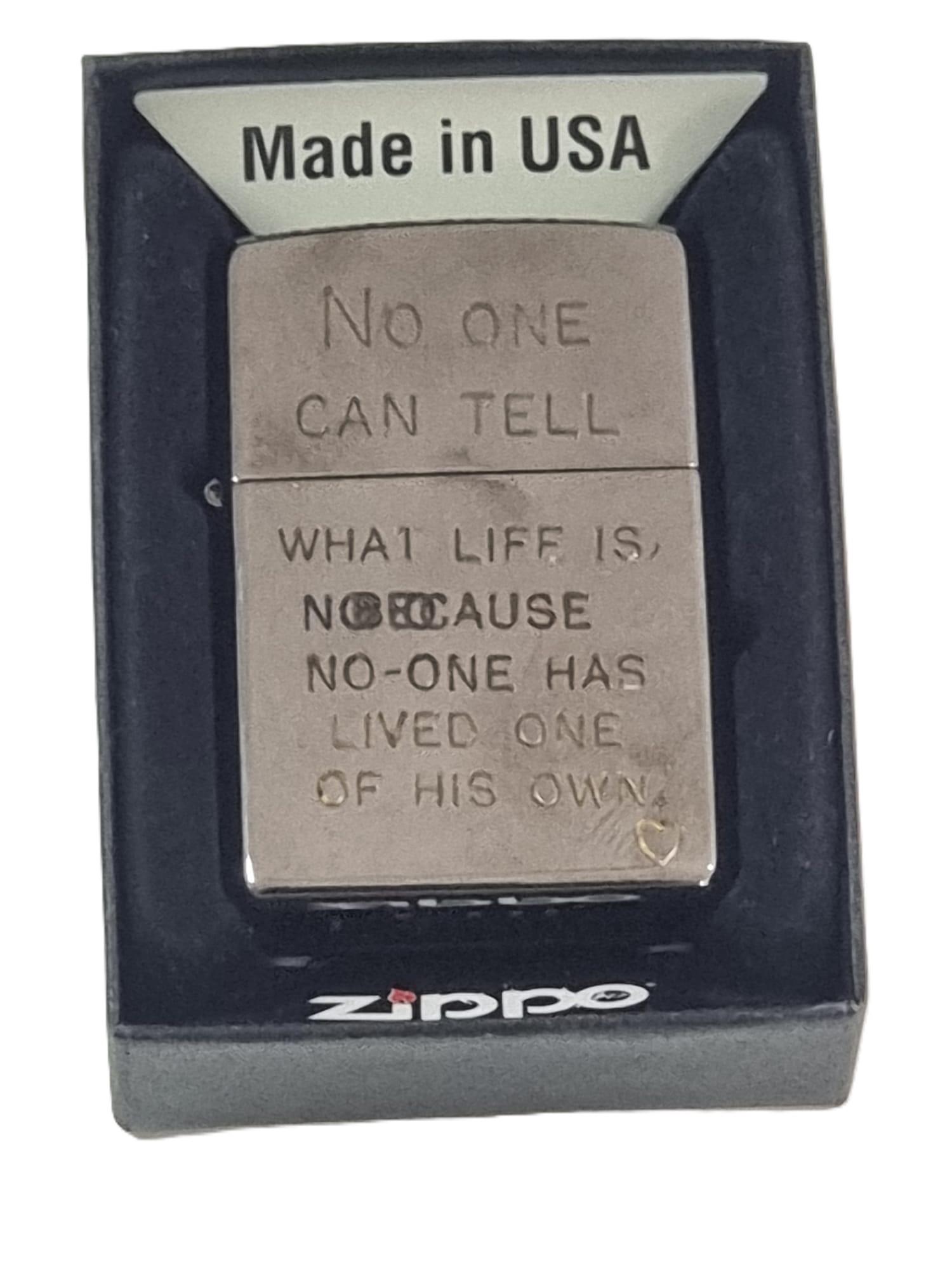 מצית זיפו (Zippo) מקורי