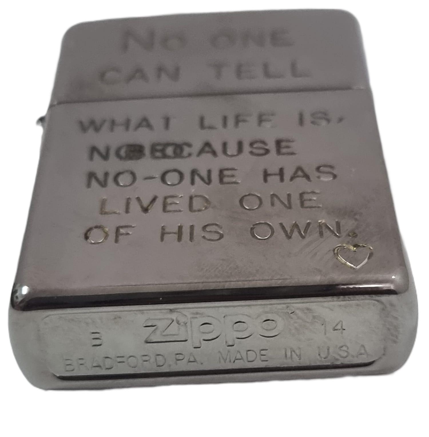 מצית זיפו (Zippo) מקורי