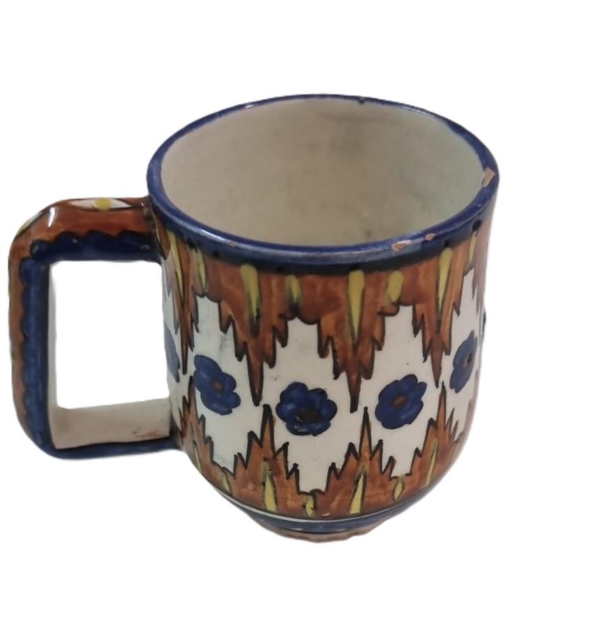 ספל קרמיקה ארמנית ירושלמית