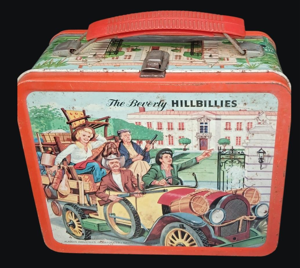 קופסת אוכל פח וינטג' "הבוורלי הילבילים" (The Beverly Hillbillies)