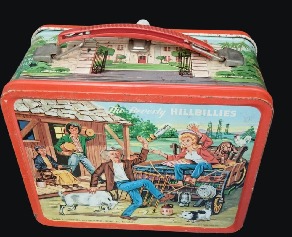 קופסת אוכל פח וינטג' "הבוורלי הילבילים" (The Beverly Hillbillies)