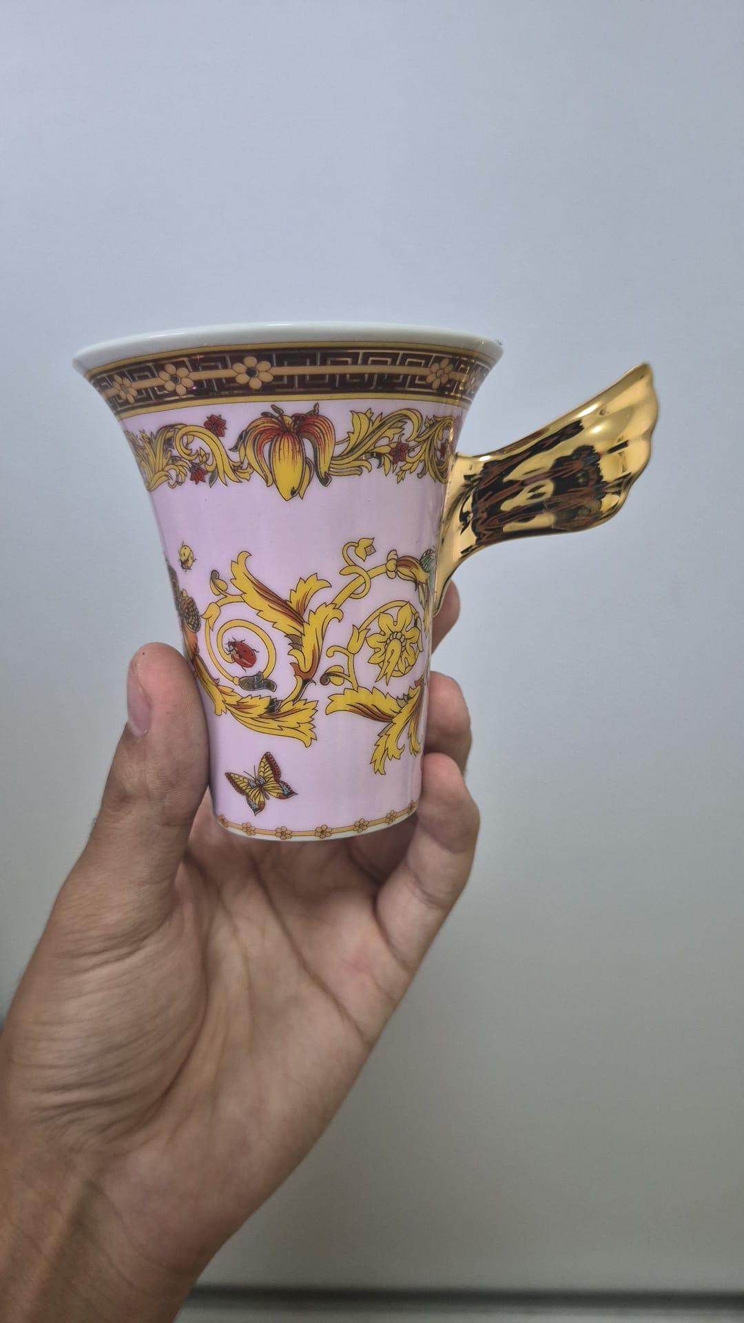 סט קפה מקורי Versace Rosenthal  Le Jardin de Versace  12 