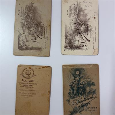 אוסף צילומי סטודיו גברים פולניים עתיקים בין מלחמות עולם